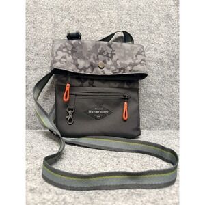 Sherpani Pica Crossbody Bag Vegan Camo Grey Black Unisex